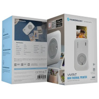 Powerology Vivant Mini Thermal Printer - White